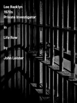 cover image of Lee Hacklyn 1970s Private Investigator in Life Row